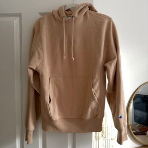 Champion Tan Hoodie from Urban Outiftters, size Small